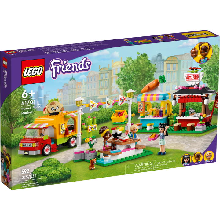 Il mercato dello street food - Lego Friends 41701
