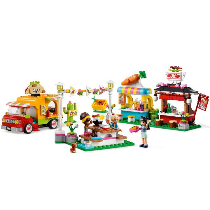 Il mercato dello street food - Lego Friends 41701